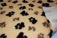 Professional NON SLIP Veterinary Dog Puppy Vet Bedding LG PAWS - TOFFEE